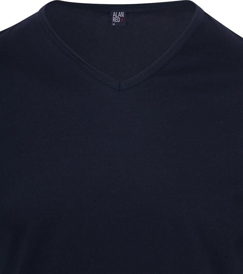 Alan Red T-shirt Vermont Extra Lange T-Shirts Navy (2Pack) - Foto 2