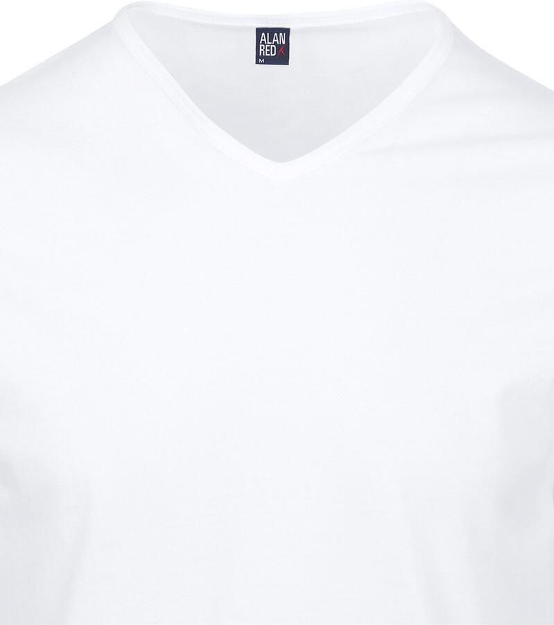 Alan Red Vermont Extra Lange T-Shirts Wit (2Pack) - Foto 2