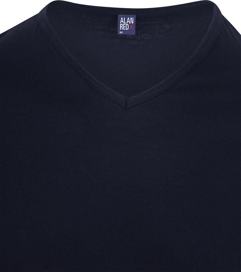 Alan Red T-shirt Vermont T-shirts V-Hals Navy (2Pack) - Foto 2