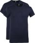 Alan Red Ottawa t-shirt donkerblauw effen katoen - Thumbnail 1