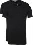 Alan Red Ottawa T-shirt Stretch Zwart (2Pack) - Thumbnail 1
