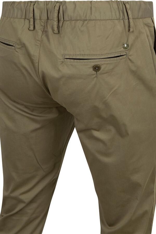 Alberto Regular fit stoffen broek met tunnelkoord model 'JUMP' - Foto 3