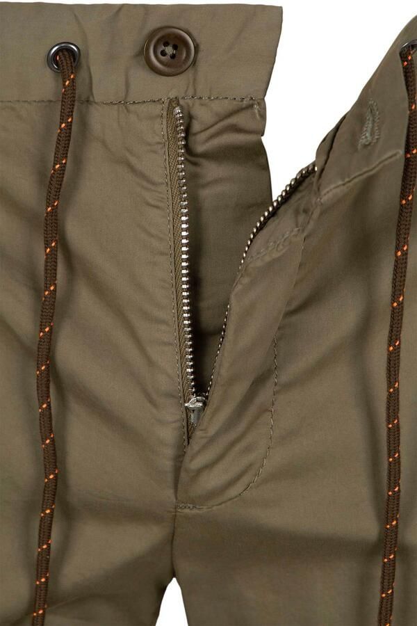 Alberto Regular fit stoffen broek met tunnelkoord model 'JUMP' - Foto 4