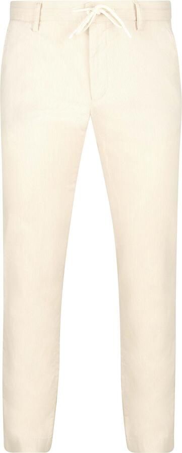 Alberto Broek Jump Stripe Ecru