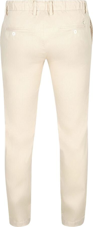 Alberto Broek Jump Stripe Ecru - Foto 4