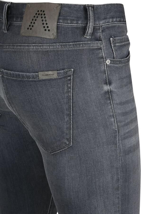 Alberto Slim Fit Heren Jeans Grijs Gray Heren - Foto 7