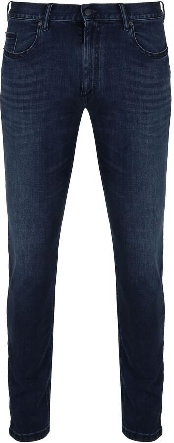 ALBERTO Heren Jeans 4237 1572 Slim Blauw - Foto 5