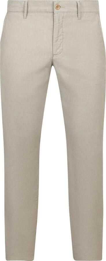 Alberto Regular fit broek met structuurmotief model 'LOU' - Foto 5