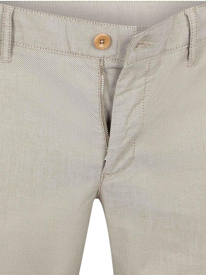 Alberto Regular fit broek met structuurmotief model 'LOU' - Foto 6