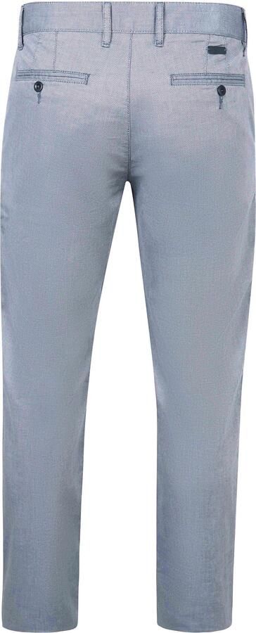 Alberto Regular fit broek met structuurmotief model 'LOU' - Foto 8