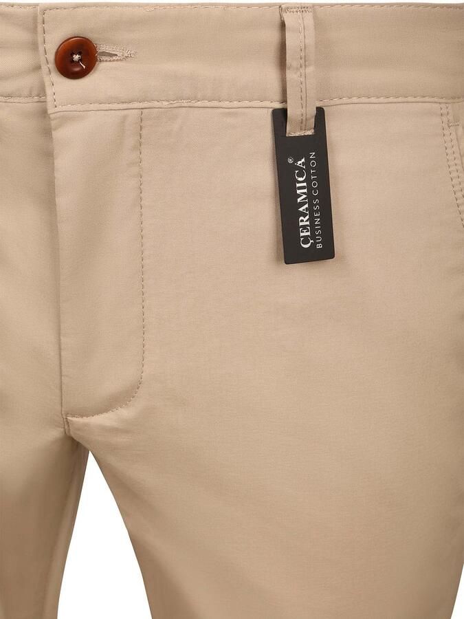 Alberto Lou Chino Gabardine Beige - Foto 3