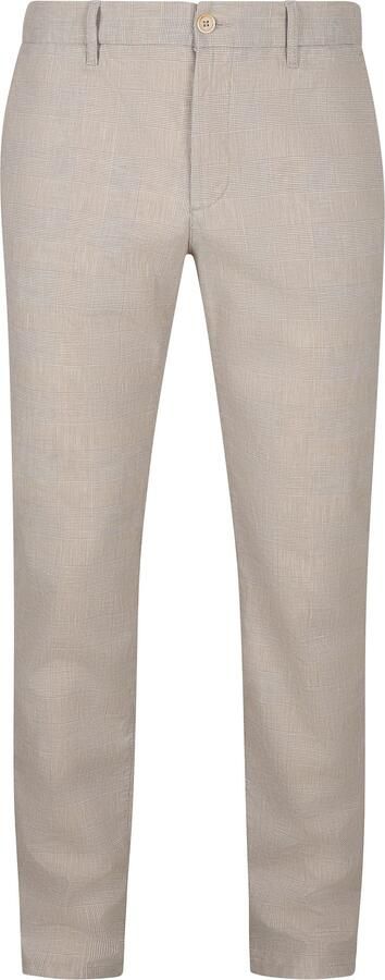 Alberto Lou Chino Glencheck Beige