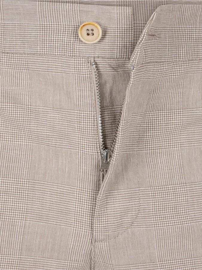 Alberto Lou Chino Glencheck Beige - Foto 2