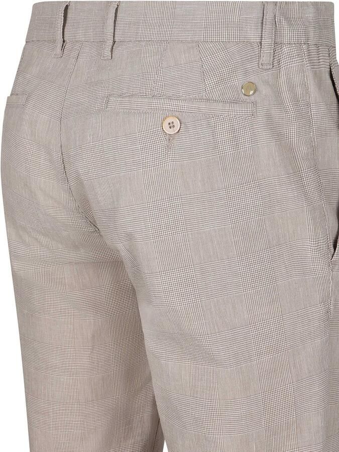 Alberto Lou Chino Glencheck Beige - Foto 3