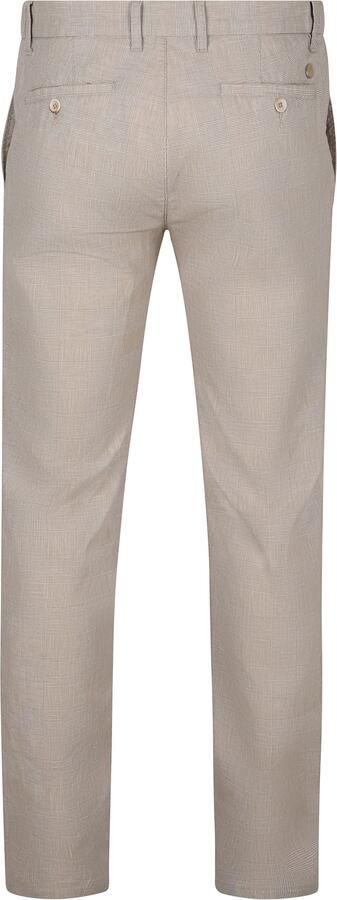 Alberto Lou Chino Glencheck Beige - Foto 4