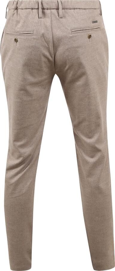Alberto Beige Katoenen Chino Broek Beige Heren - Foto 6