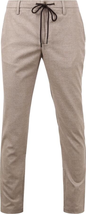 Alberto Beige Katoenen Chino Broek Beige Heren - Foto 6