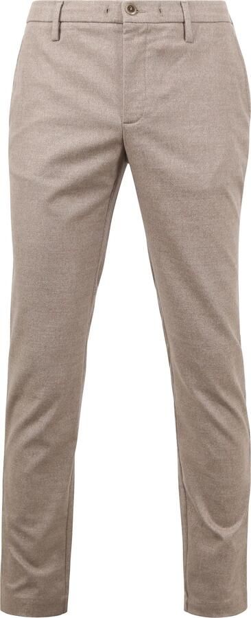 Alberto Beige Katoenen Chino Broek Beige Heren - Foto 9