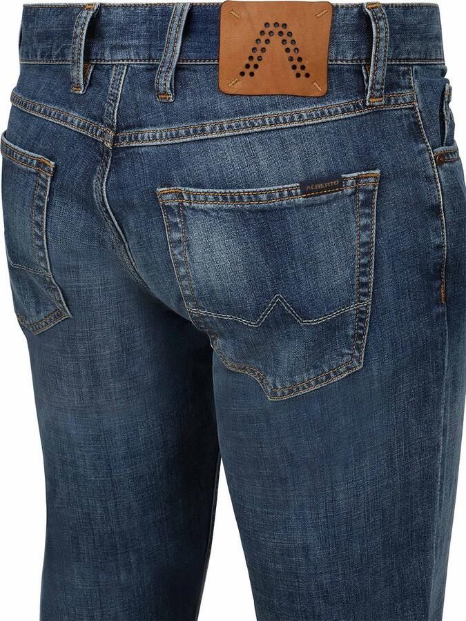 Alberto Regular fit jeans in 5-pocketmodel model 'PIPE' - Foto 5