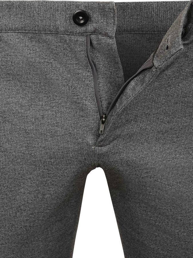Alberto Rob New Jersey Chino Check Grijs