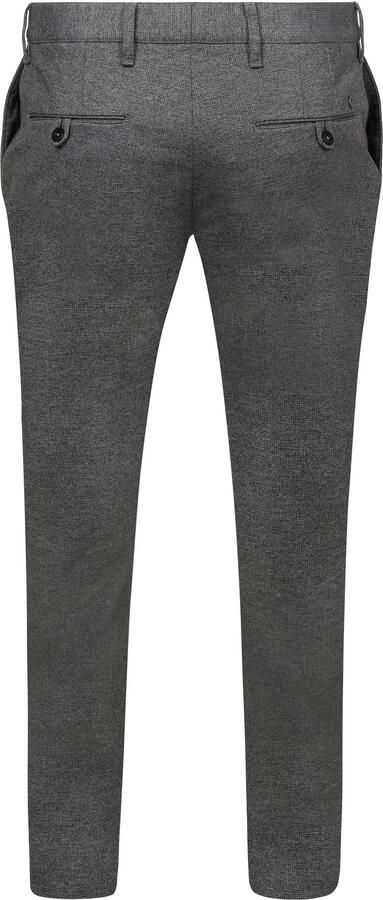 Alberto Rob New Jersey Chino Check Grijs - Foto 4