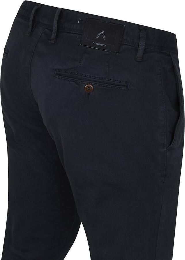 Alberto Rob Stretch Chino Donkerblauw - Foto 2