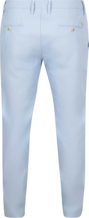 Alberto Lichtblauwe Casual-Chique Herenbroek Blue Heren - Foto 7