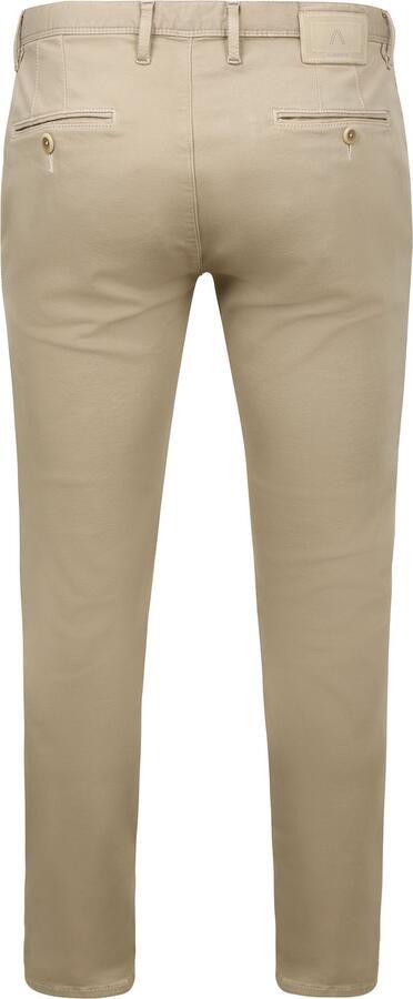 Alberto Bruine Katoenen Chino Broek Brown Heren - Foto 9