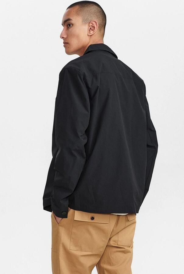 ANERKJENDT Heren Jassen Akper Nylon Jacket Zwart - Foto 2