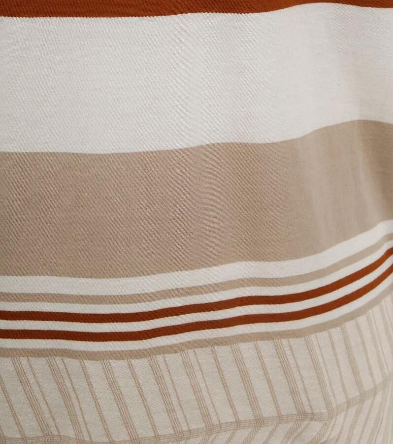 Anerkjendt Kikki T-shirt Strepen Beige - Foto 2