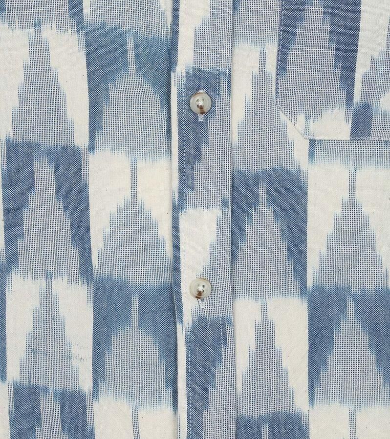 Anerkjendt  Overhemd Aklouis Blauw - Foto 3