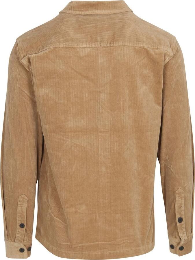 Anerkjendt  Overshirt Oscar Corduroy Beige - Foto 2