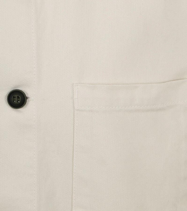 ANERKJENDT Heren Overhemden Akoscar Twill Os Gebroken Wit