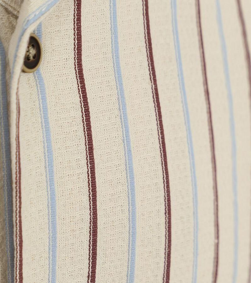 Anerkjendt Korte Mouw Structuur Overhemd 901441 Multicolor Heren