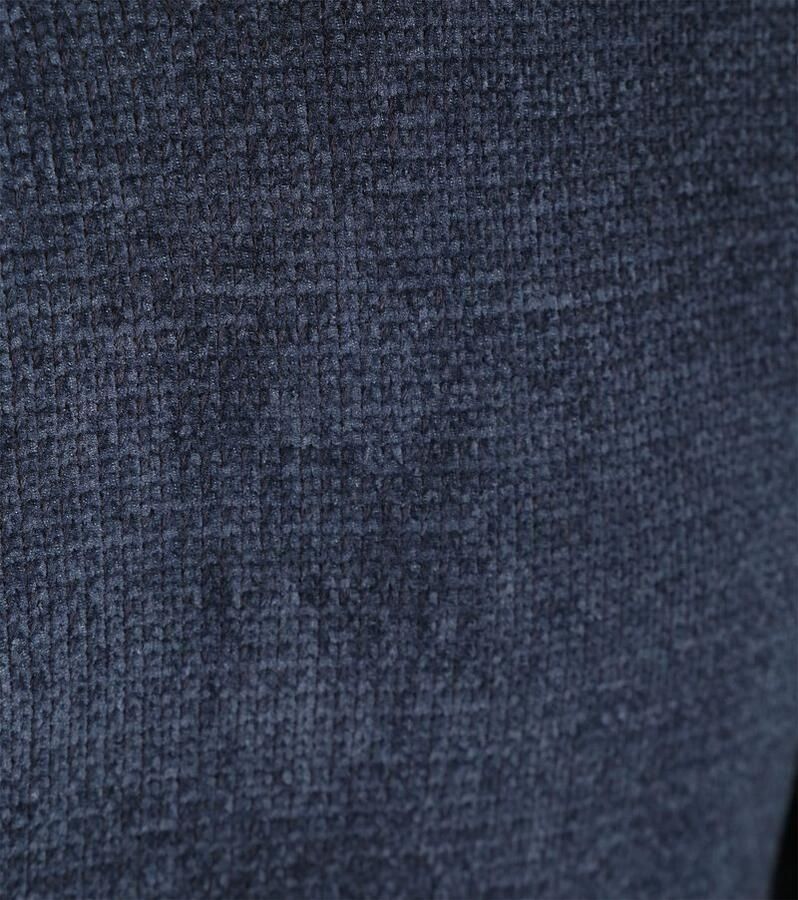 ANERKJENDT Heren Truien & Vesten Aksune Chenille Knit Donkerblauw - Foto 6