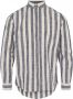 Anerkjendt Blauw wit Gestreepte Casual Overhemd Akkonrad Striped Shirt - Thumbnail 2