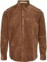 Anerkjendt Camel Casual Overhemd Akleif Corduroy Shirt - Thumbnail 2