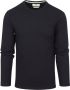 Anerkjendt Donkerblauwe Trui Aksilo Ls Waffle Tee - Thumbnail 2