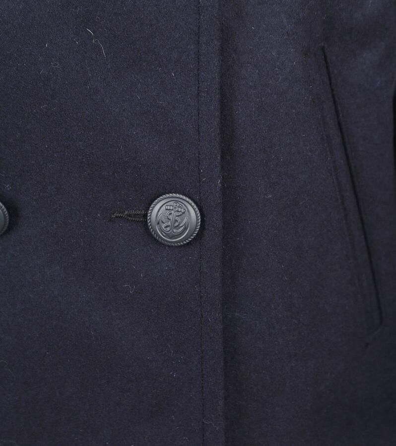 Armor-lux Cap Sizun Jas Wol Navy