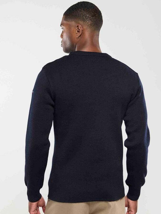 Armor-Lux Navy blauwe wollen zeemans trui Blauw Heren - Foto 5