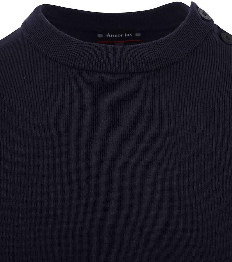 Armor-Lux Groix Trui Navy Blauw Heren