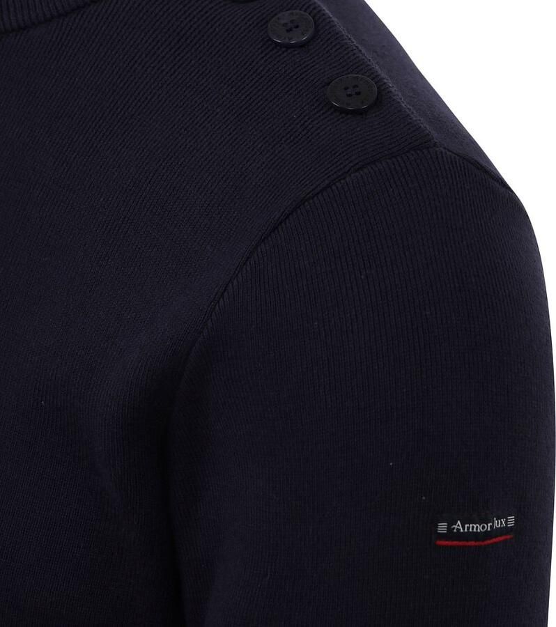 Armor-Lux Groix Trui Navy Blauw Heren - Foto 2
