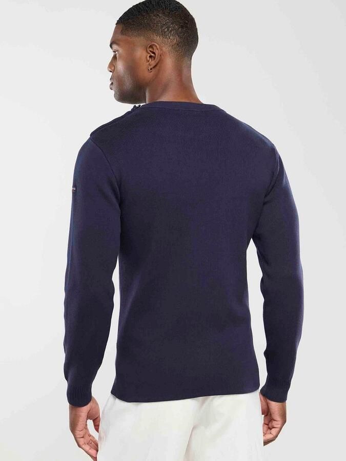 Armor-Lux Groix Trui Navy Blauw Heren - Foto 5