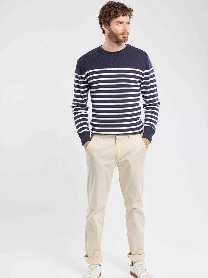 Armor-lux Groix Trui Strepen Navy - Foto 3