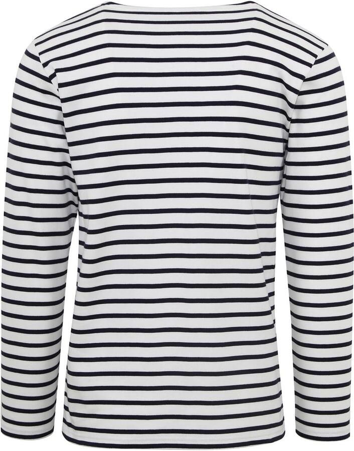 Armor-Lux Houat Trui Strepen Zwart Wit Heren