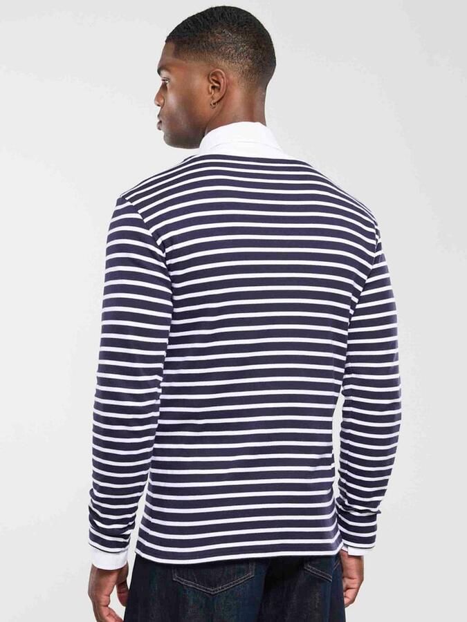 Armor-Lux Houat Navy Trui Strepen Blauw Heren - Foto 5