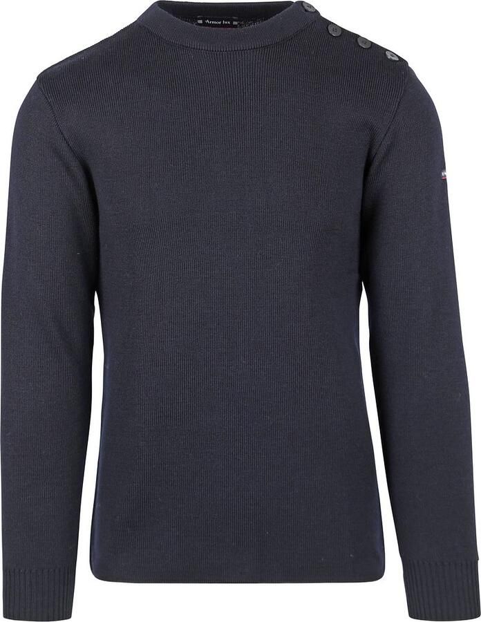 Armor-lux Paimpol Trui Wol Navy