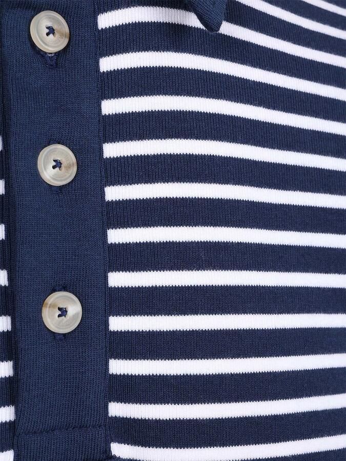 Armor-lux Poloshirt Strepen Navy - Foto 3