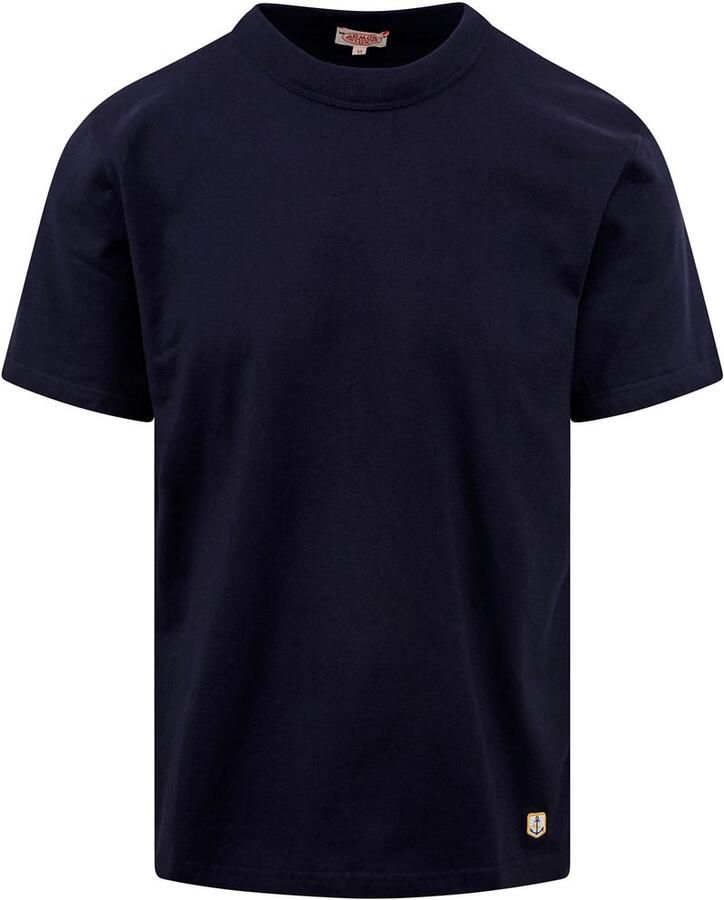 Armor-Lux T-Shirt Navy Blauw Heren