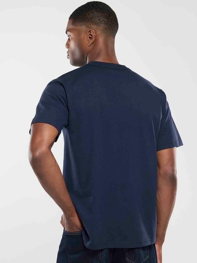 Armor-Lux T-Shirt Navy Blauw Heren - Foto 5